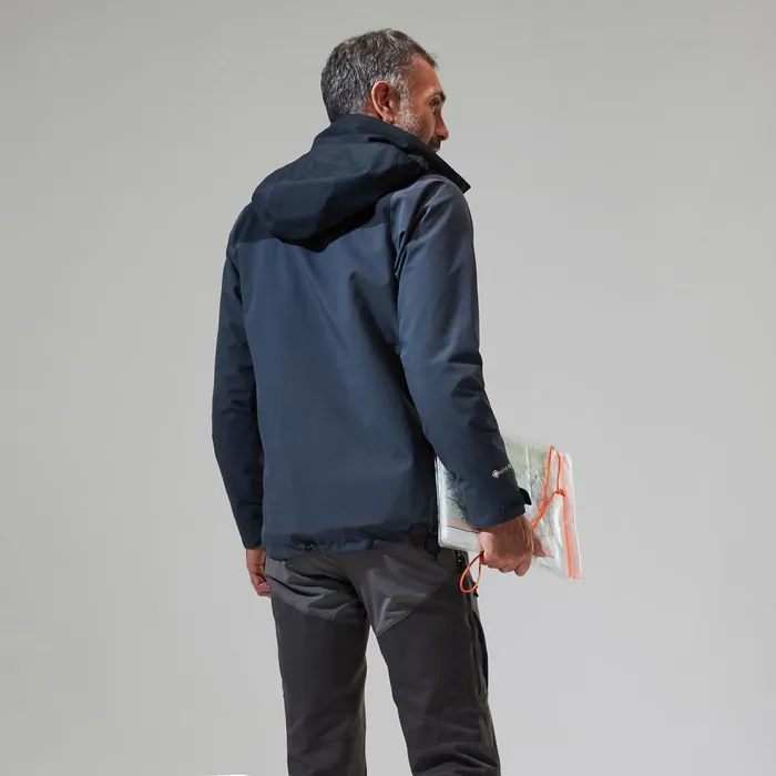 Waterproof Men Berghaus Hillwalker InterActive Jacket 8211 Dark GreyBlack