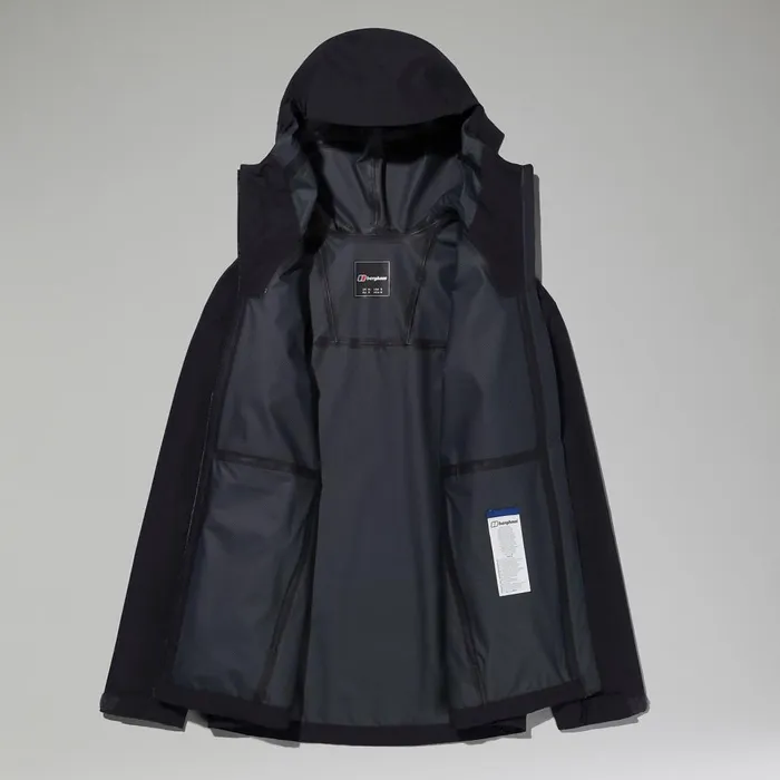 Waterproof Women Berghaus Mehan Vented Jacket 8211 Black