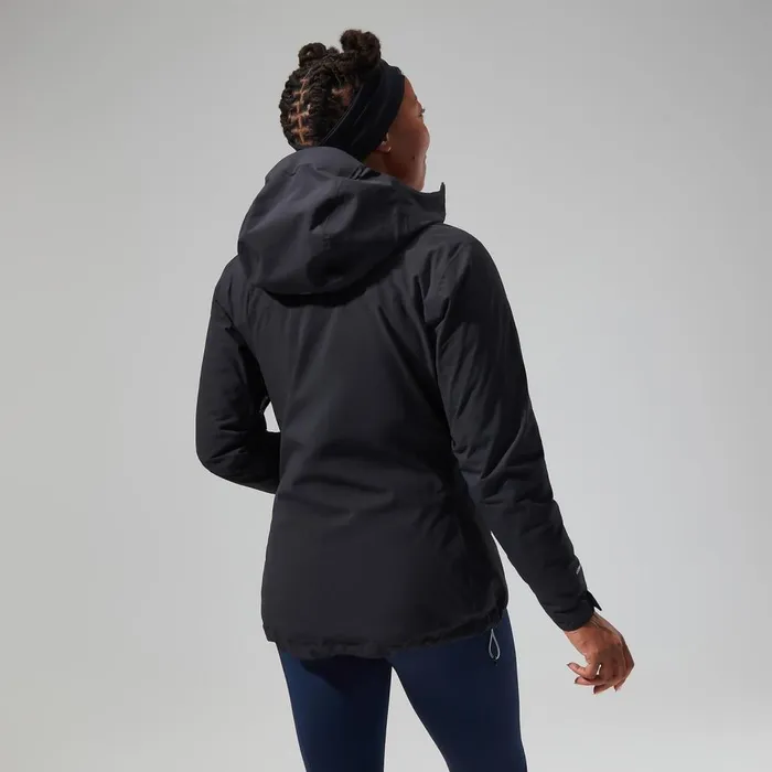 Waterproof Women Berghaus Mehan Vented Jacket 8211 Black