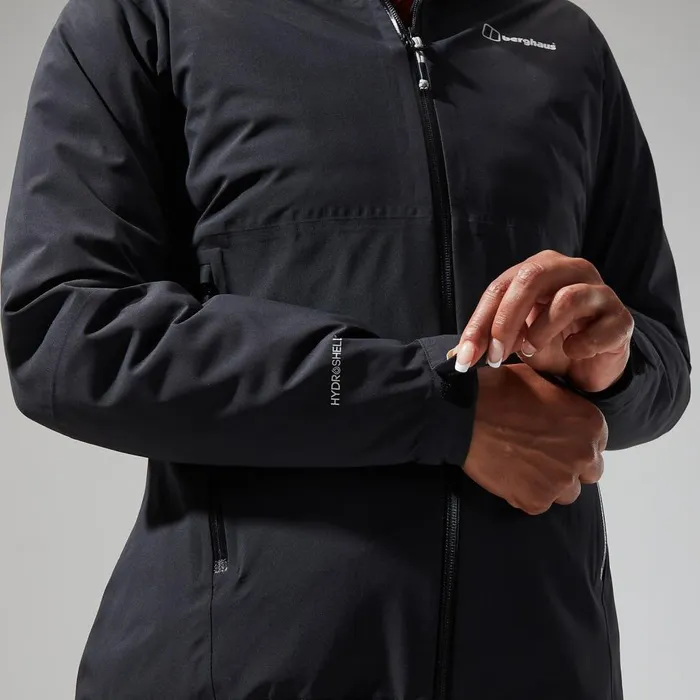 Waterproof Women Berghaus Mehan Vented Jacket 8211 Black