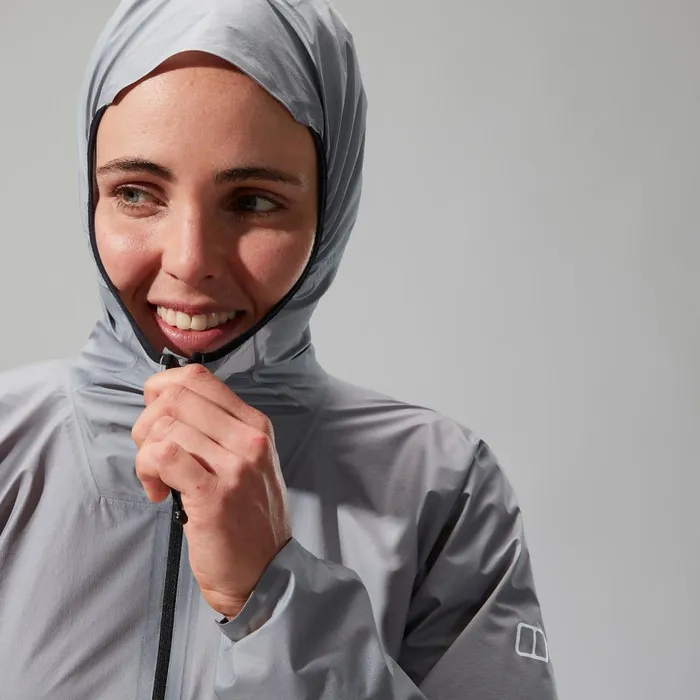 Waterproof Women Berghaus MTN Guide Hyper LT Jacket 8211 Grey