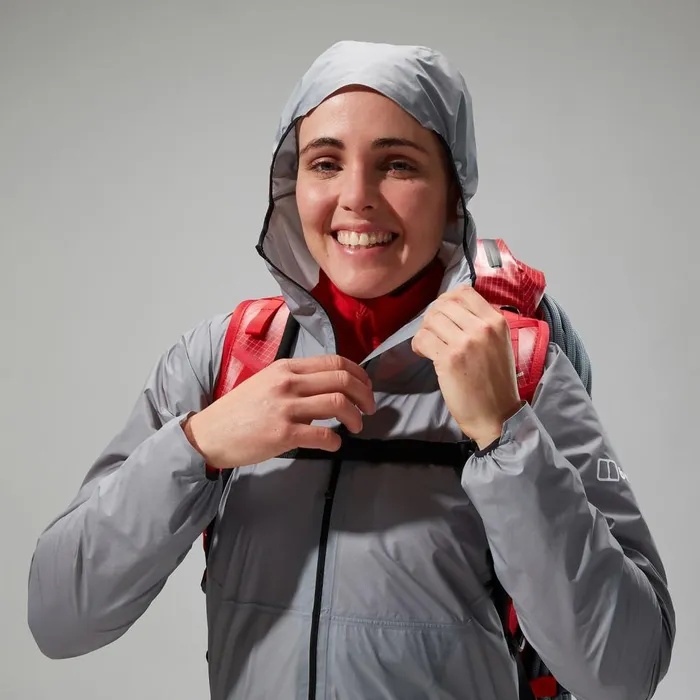 Waterproof Women Berghaus MTN Guide Hyper LT Jacket 8211 Grey