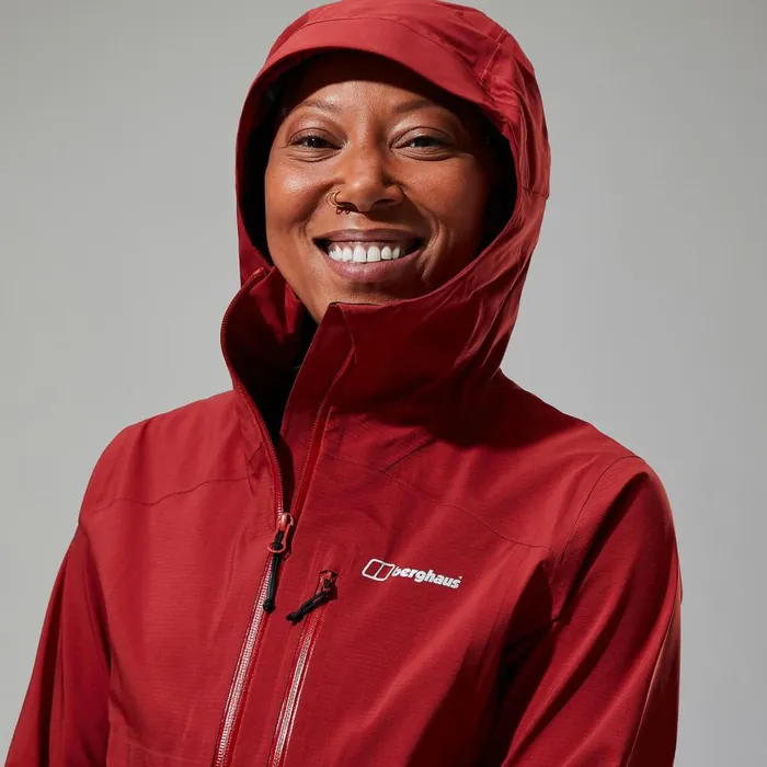 Waterproof Women Berghaus Truda Flex Waterproof Jacket 8211 Red