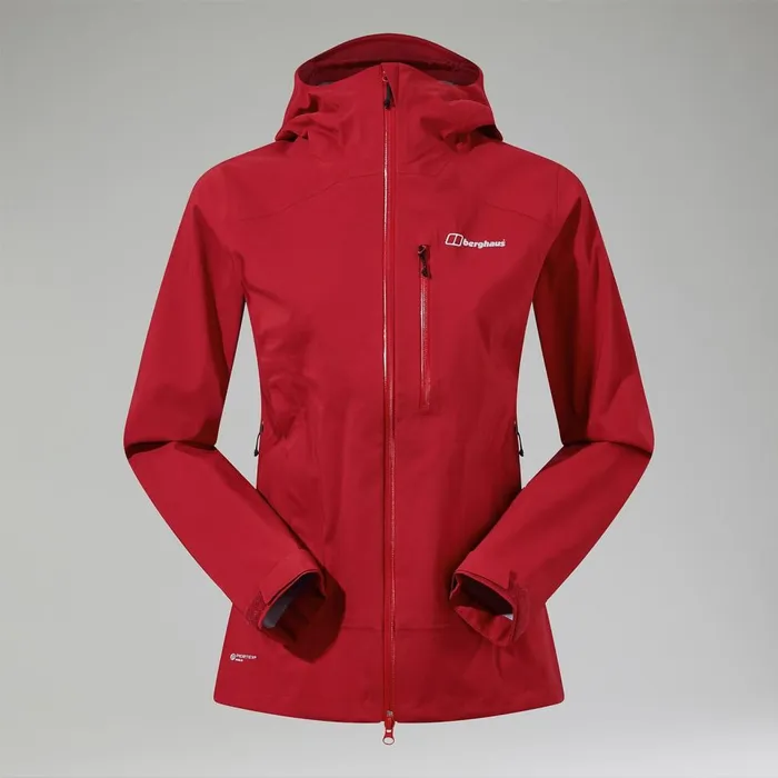 Waterproof Women Berghaus Truda Flex Waterproof Jacket 8211 Red