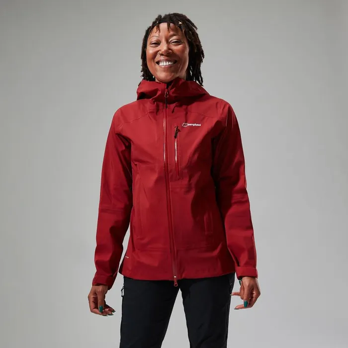 Waterproof Women Berghaus Truda Flex Waterproof Jacket 8211 Red