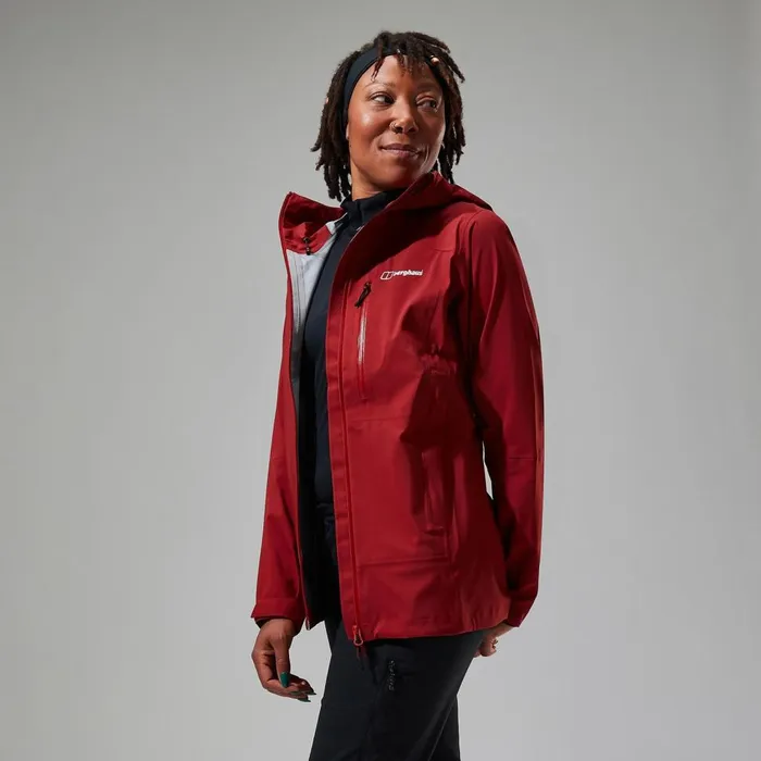 Waterproof Women Berghaus Truda Flex Waterproof Jacket 8211 Red