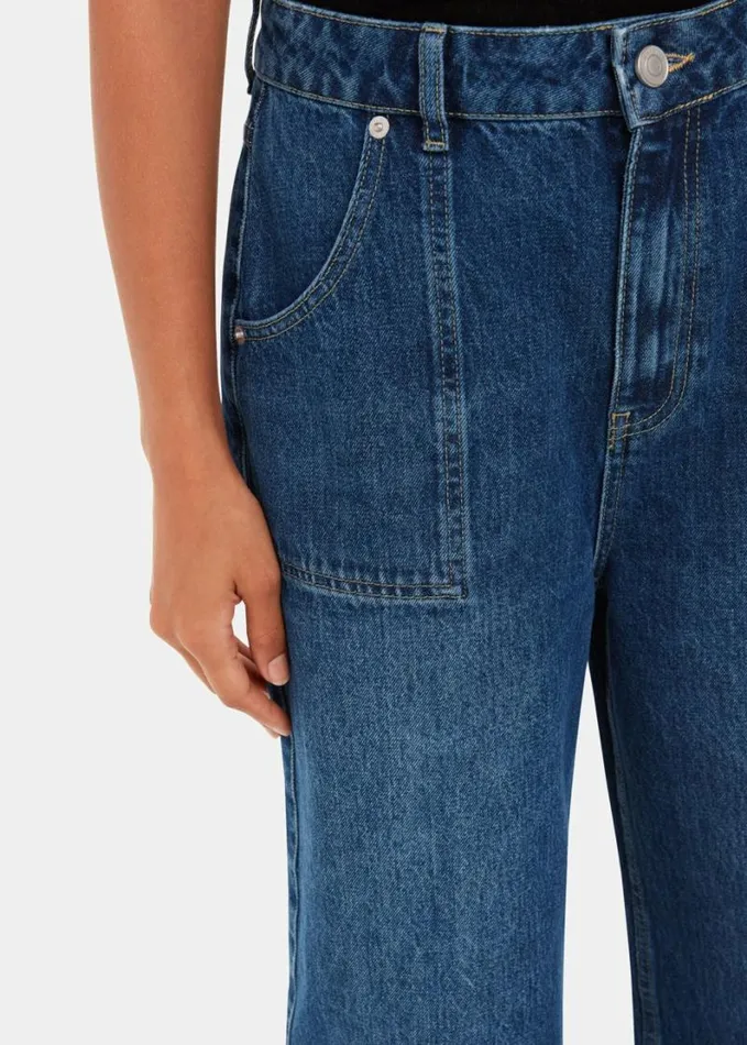 Whistles Authentic Raya Straight Jean Denim Women Pants