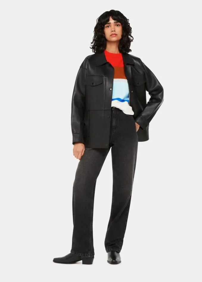 Whistles Block Stripe Tank Multicolour Women Sweaters and Cashmere