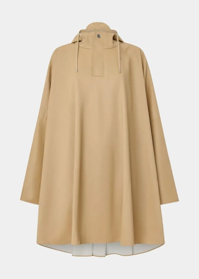 Whistles Rains Cape Neutral Women Coats and Jackets