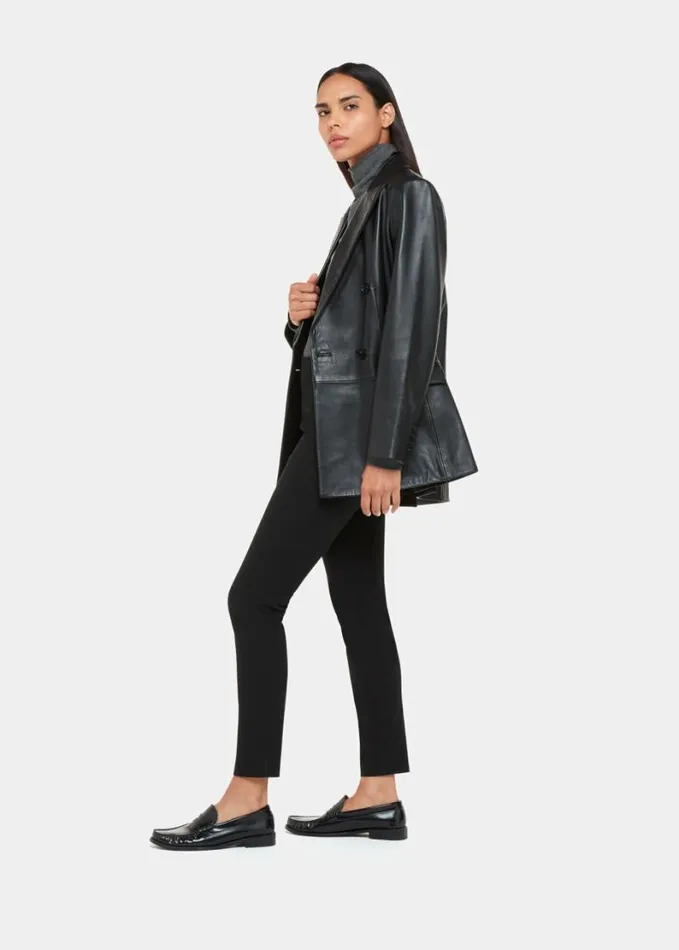 Whistles Super Stretch Trouser Black Women Pants