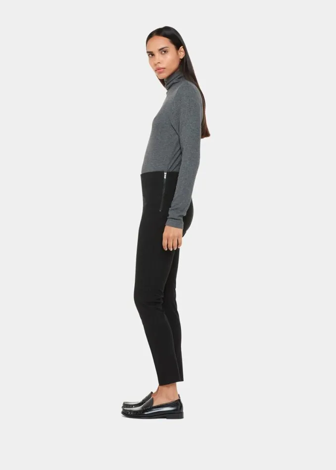 Whistles Super Stretch Trouser Black Women Pants