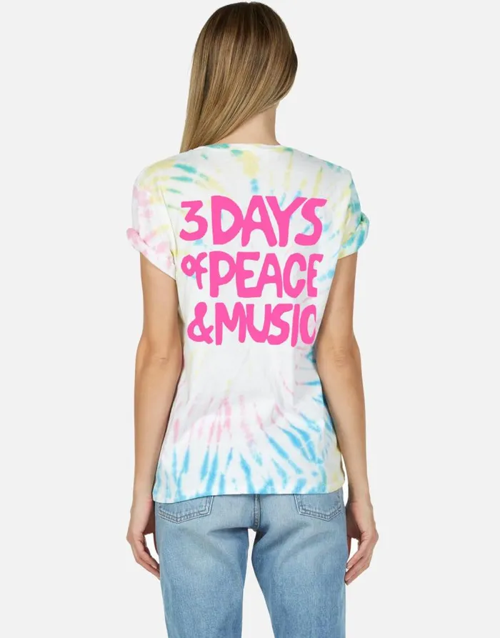 Wolf Woodstock Peace Island Breeze Women Lauren Moshi Short Sleeve