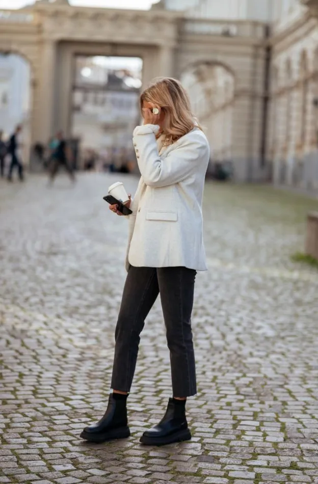 Women039s Clothing Blazers Easy Clothes Light Grey Sammy Blazer