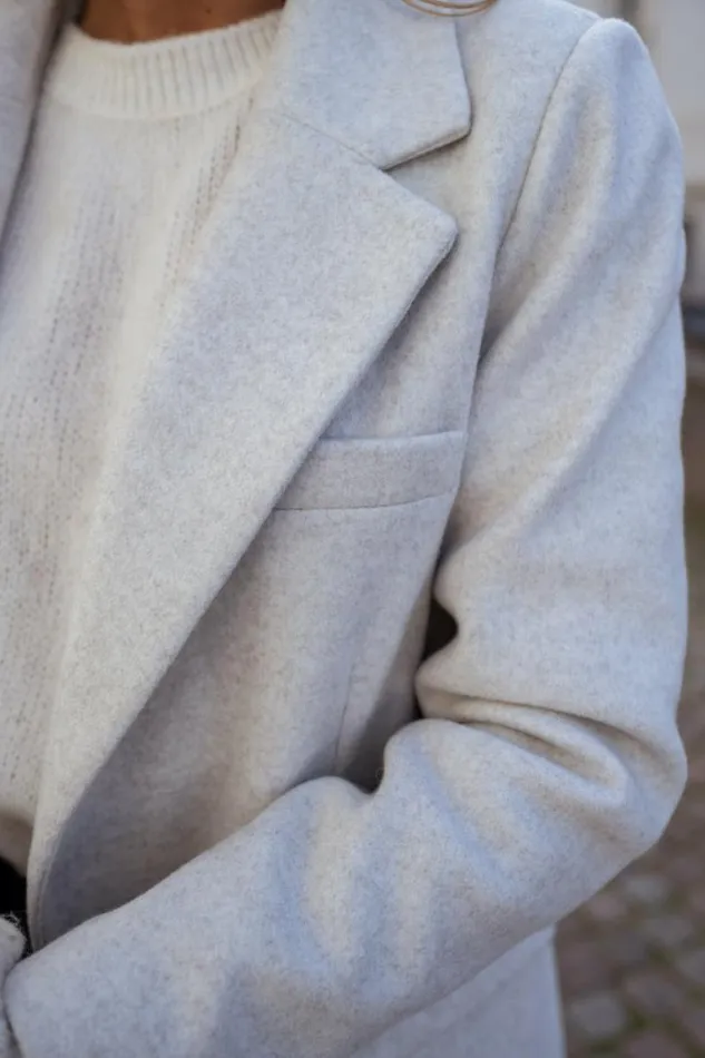 Women039s Clothing Blazers Easy Clothes Light Grey Sammy Blazer