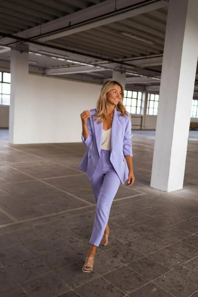 Women039s Clothing Blazers Easy Clothes Lilac Tinou Blazer