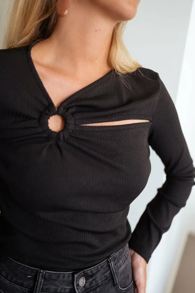 Women039s Clothing Blouses Easy Clothes Black Evy Blouse