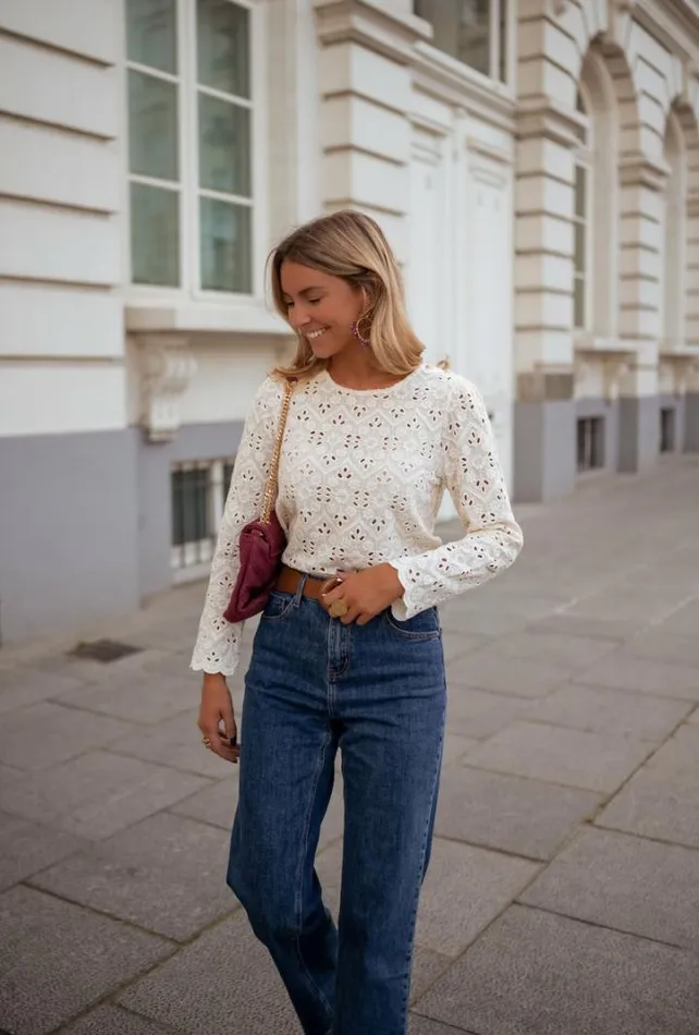 Women039s Clothing Blouses Easy Clothes Ecru Paris Blouse