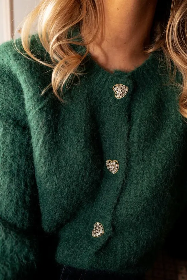 Women039s Clothing Cardigans Easy Clothes Green Rebecca Cardigan