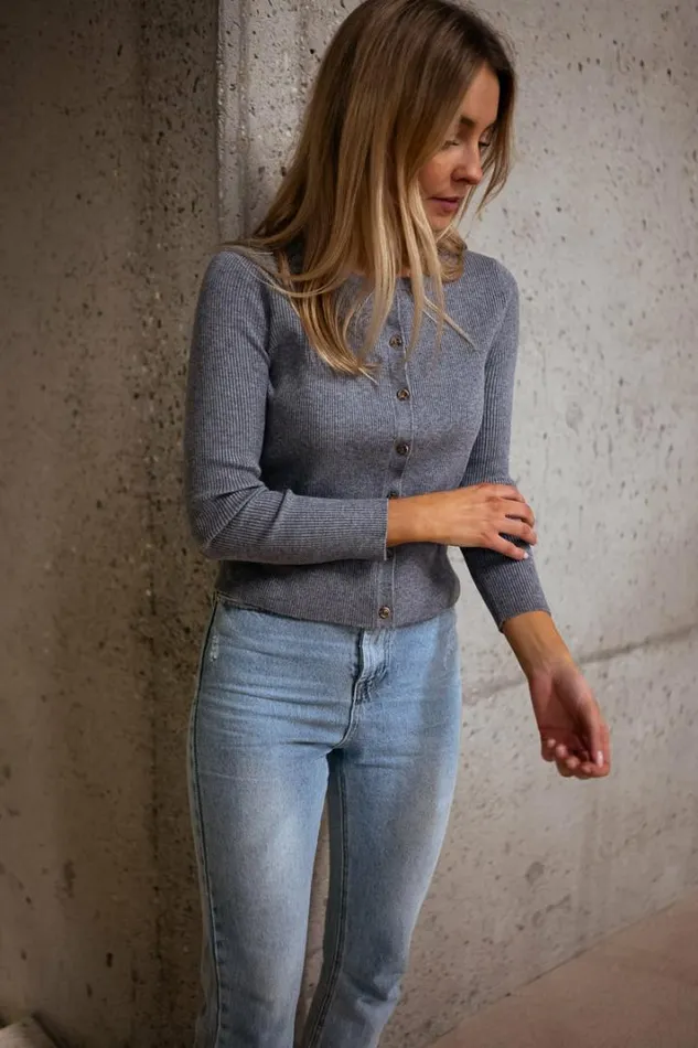 Women039s Clothing Cardigans Easy Clothes Grey Helo Cardigan Women039s Clothing Cardigans Easy Clothes Grey Helo Cardigan