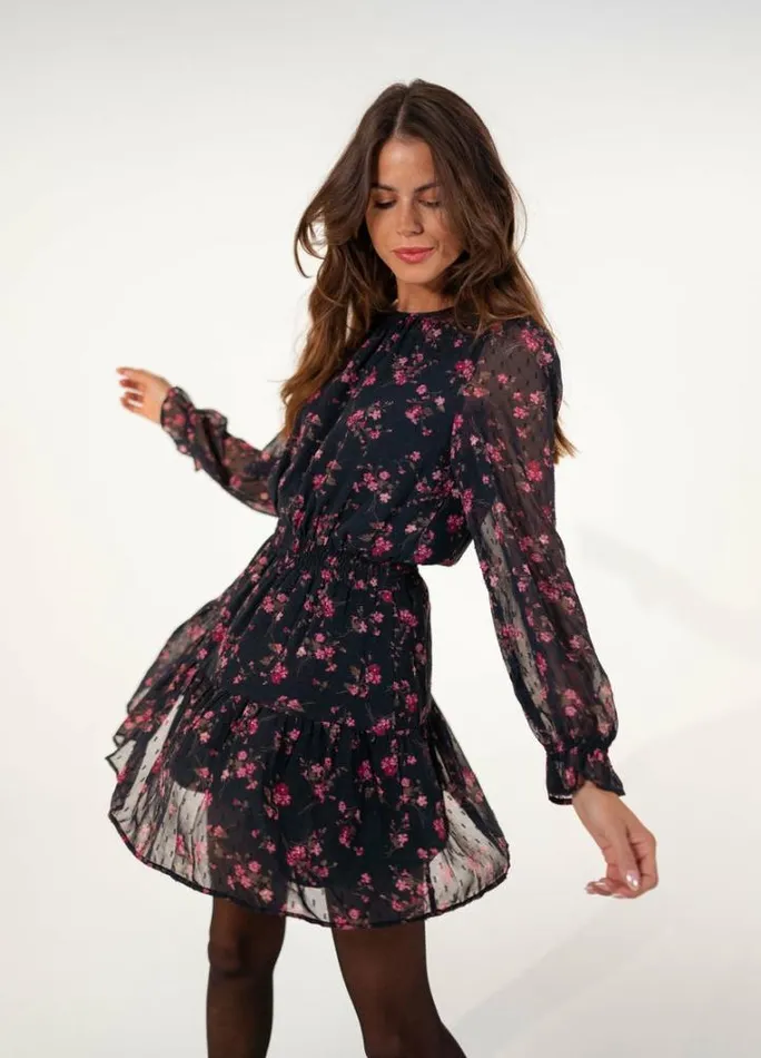 Women039s Clothing Dresses Easy Clothes Black Floral Ludivine Dress Women039s Clothing Dresses Easy Clothes Black Floral Ludivine Dress
