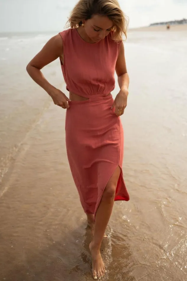 Women039s Clothing Dresses Easy Clothes Brick Aubry Dress Brick
