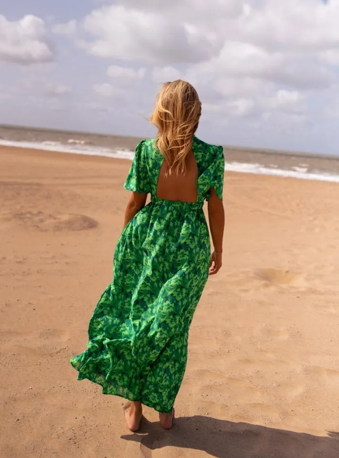 Women039s Clothing Dresses Easy Clothes Green Patterned Tiphaine Dress