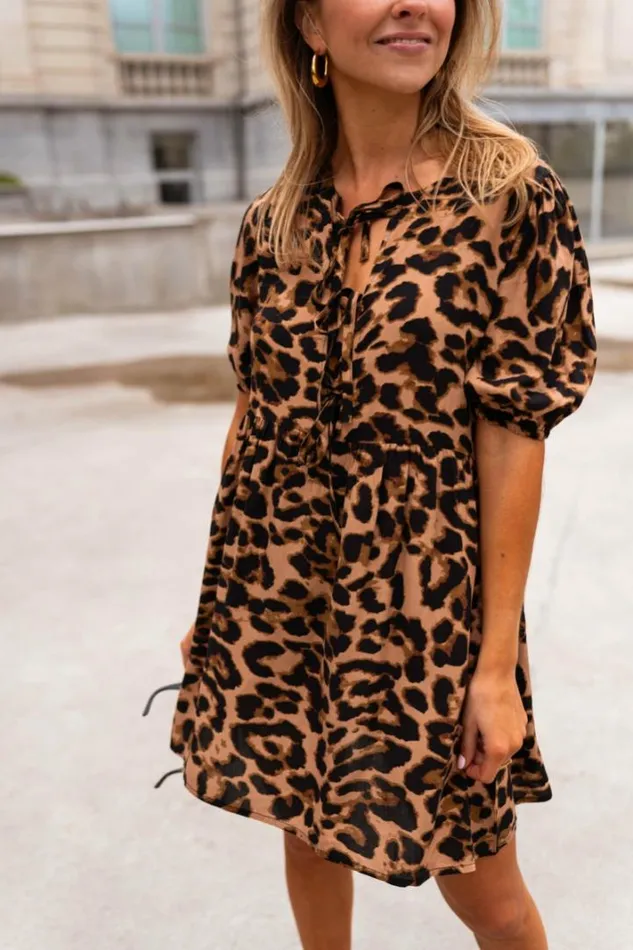 Women039s Clothing Dresses Easy Clothes Leopard Miras Dress Women039s Clothing Dresses Easy Clothes Leopard Miras Dress
