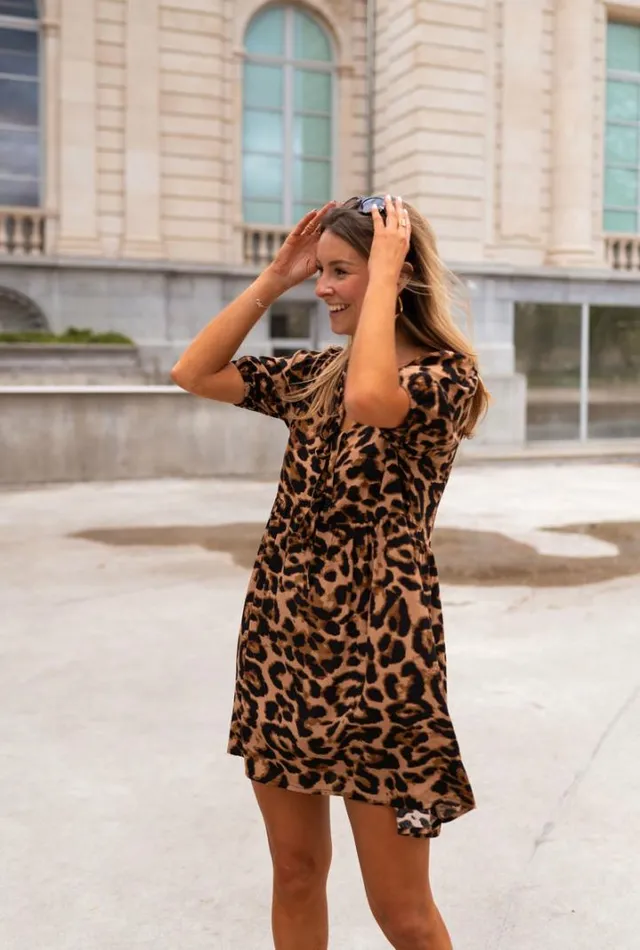 Women039s Clothing Dresses Easy Clothes Leopard Miras Dress Women039s Clothing Dresses Easy Clothes Leopard Miras Dress