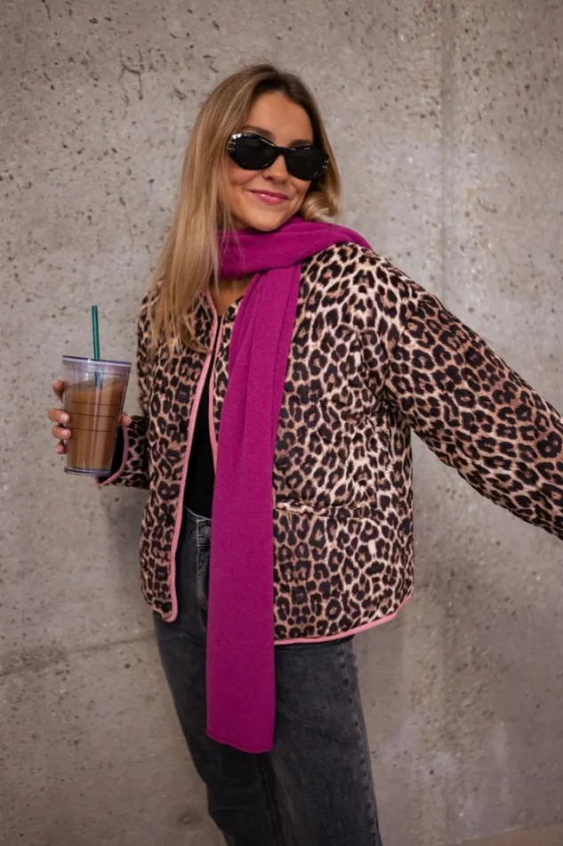 Women039s Clothing Jackets Easy Clothes Leopard Fanie Jacket