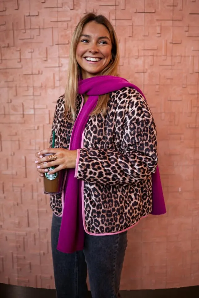 Women039s Clothing Jackets Easy Clothes Leopard Fanie Jacket