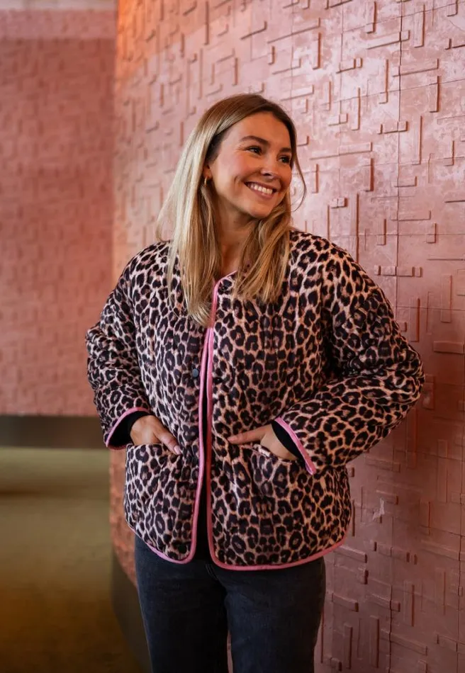 Women039s Clothing Jackets Easy Clothes Leopard Fanie Jacket