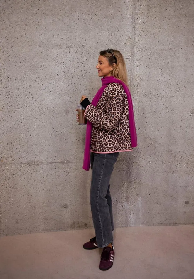 Women039s Clothing Jackets Easy Clothes Leopard Fanie Jacket
