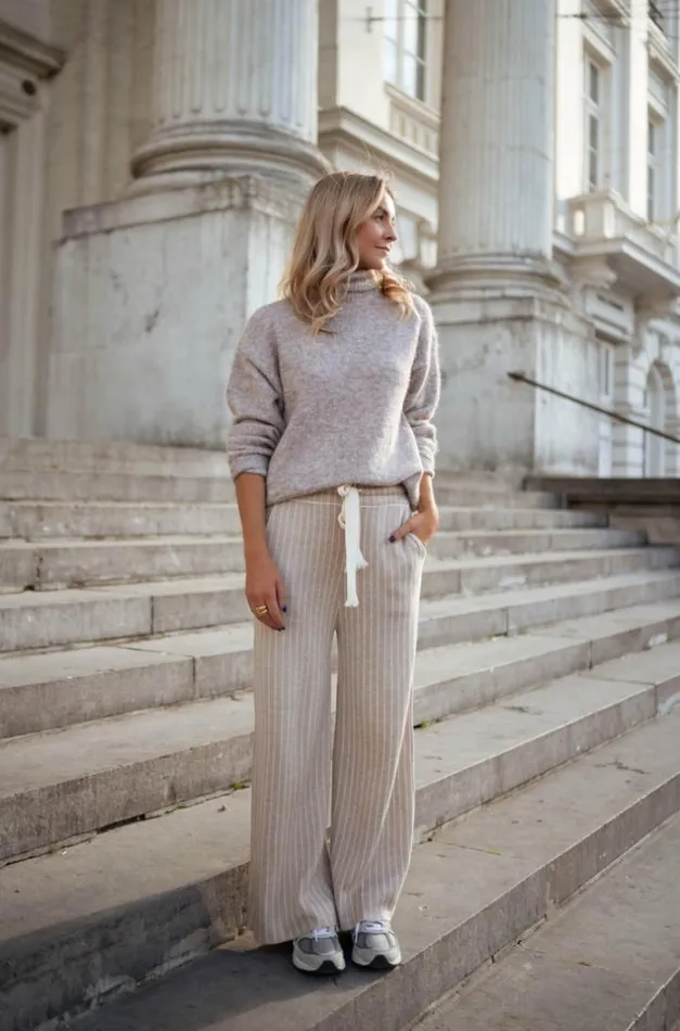 Women039s Clothing Pants and Jeans Easy Clothes Beige Lena Sweat Pants Beige