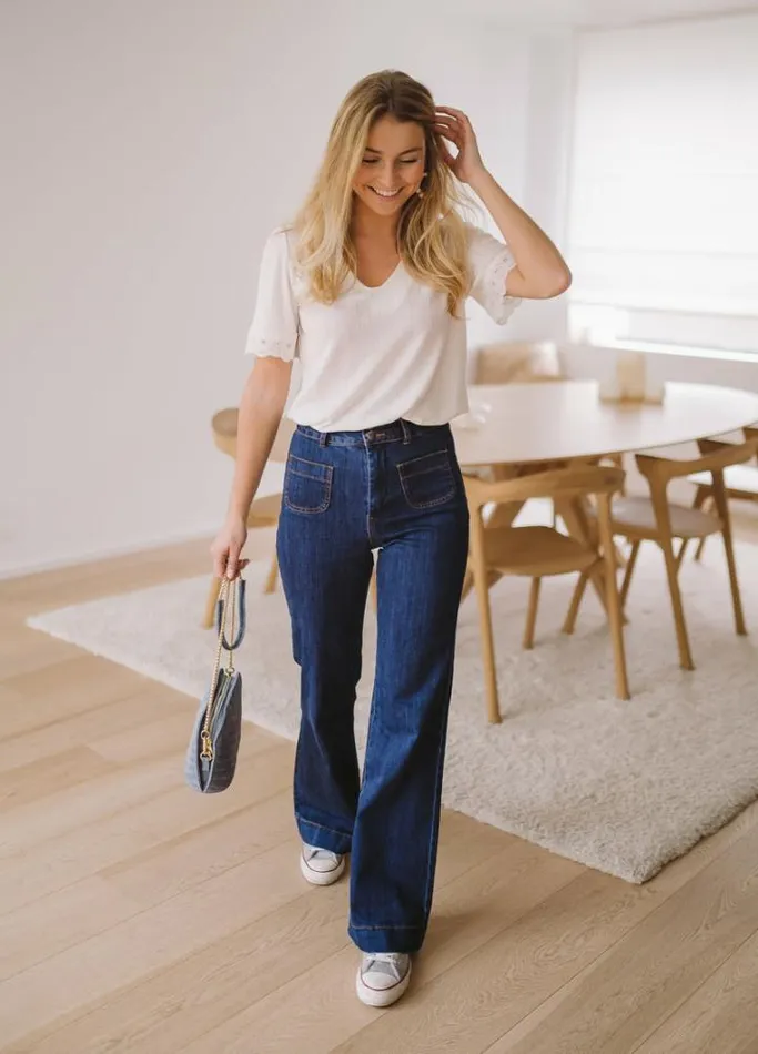 Women039s Clothing Pants and Jeans Easy Clothes Dark Blue Hugues Jeans Dark Blue Women039s Clothing Pants and Jeans Easy Clothes Dark Blue Hugues Jeans Dark Blue