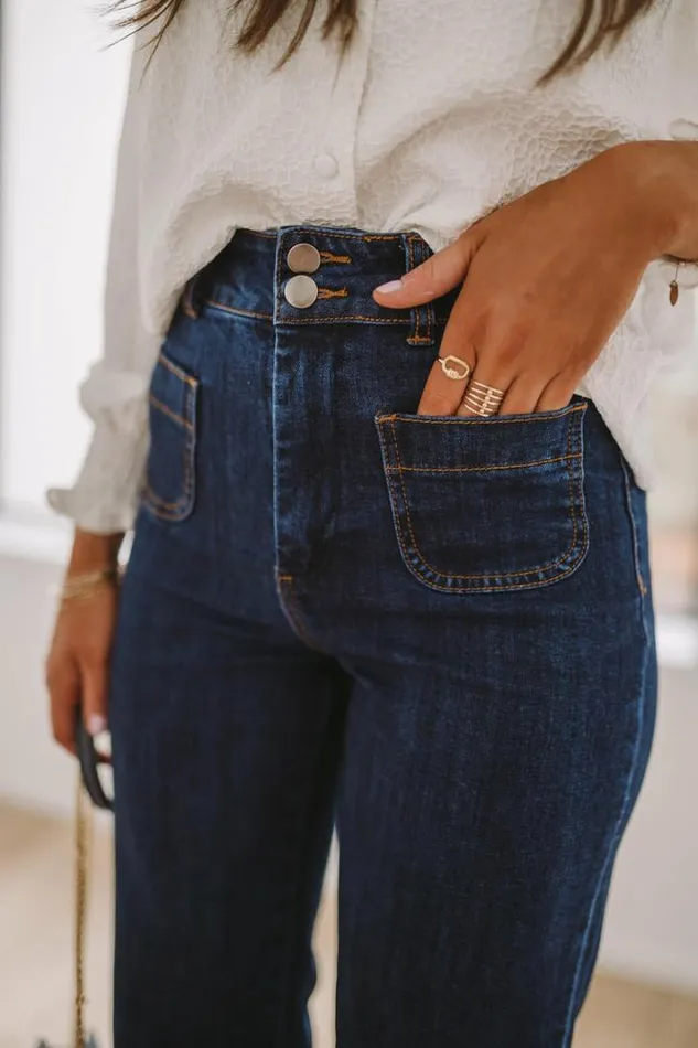 Women039s Clothing Pants and Jeans Easy Clothes Dark Blue Hugues Jeans Dark Blue Women039s Clothing Pants and Jeans Easy Clothes Dark Blue Hugues Jeans Dark Blue