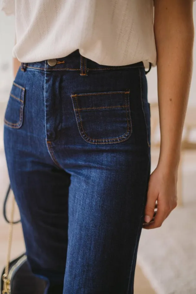 Women039s Clothing Pants and Jeans Easy Clothes Dark Blue Hugues Jeans Dark Blue Women039s Clothing Pants and Jeans Easy Clothes Dark Blue Hugues Jeans Dark Blue