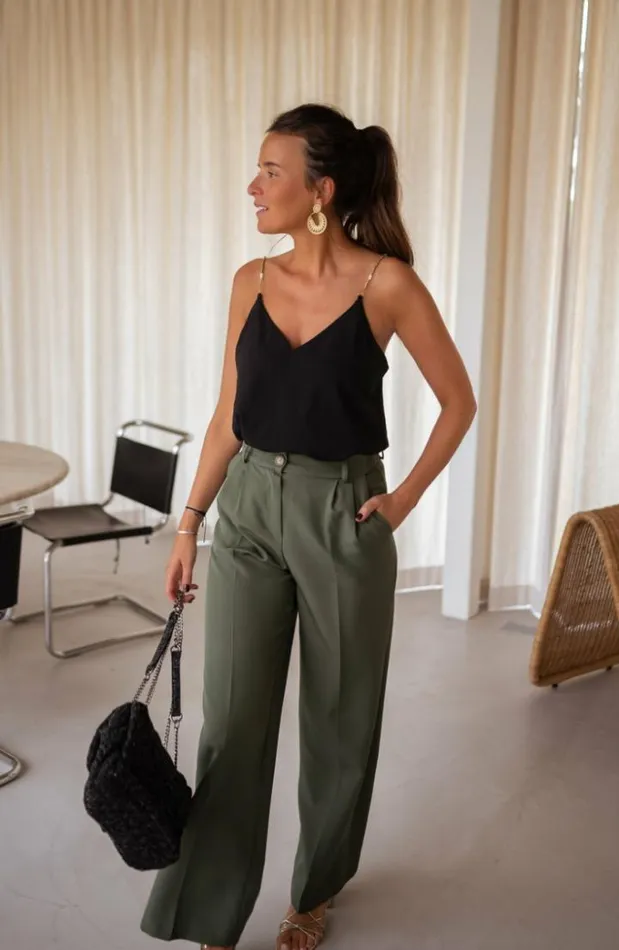 Women039s Clothing Pants and Jeans Easy Clothes Khaki Lowen Pants