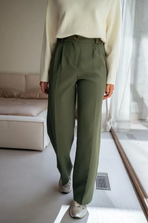 Women039s Clothing Pants and Jeans Easy Clothes Khaki Lowen Pants