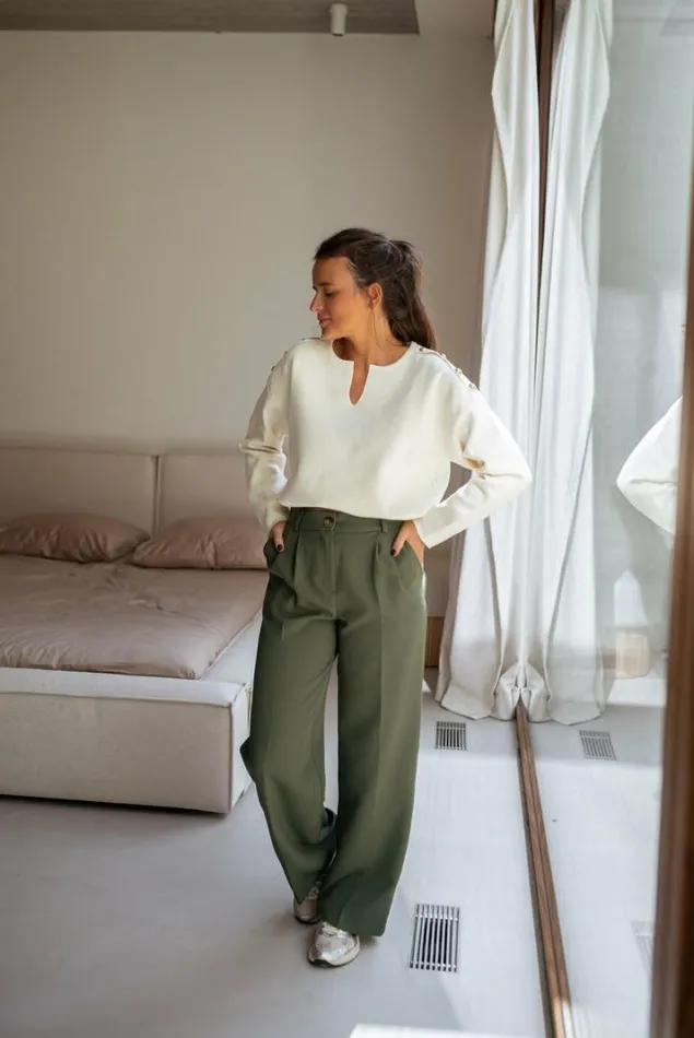 Women039s Clothing Pants and Jeans Easy Clothes Khaki Lowen Pants