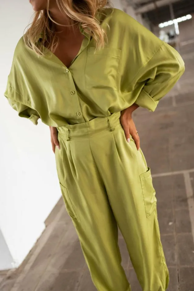 Women039s Clothing Pants and Jeans Easy Clothes Olive Green Chandler Cargo Pants Olive Green