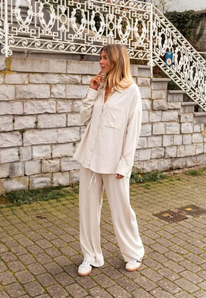 Women039s Clothing Shirts Easy Clothes Beige Kate Shirt