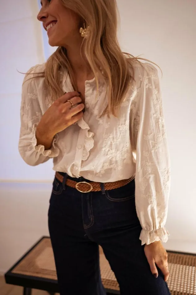 Women039s Clothing Shirts Easy Clothes Ecru Kendal Shirt