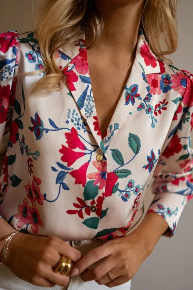 Women039s Clothing Shirts Easy Clothes Floral Cuba Shirt Floral