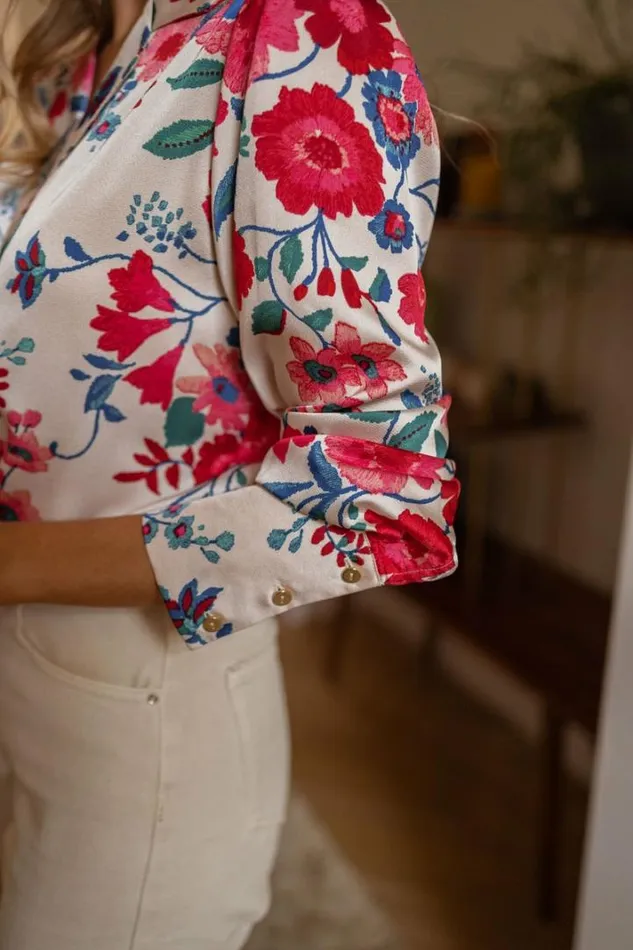 Women039s Clothing Shirts Easy Clothes Floral Cuba Shirt Floral