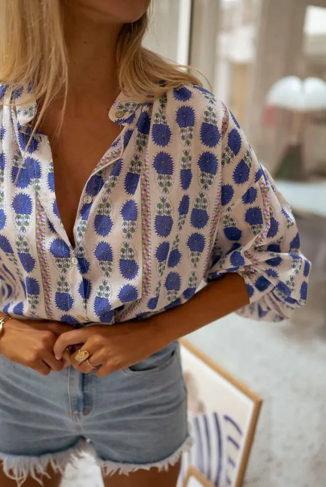 Women039s Clothing Shirts Easy Clothes Patterned Marley Shirt Women039s Clothing Shirts Easy Clothes Patterned Marley Shirt