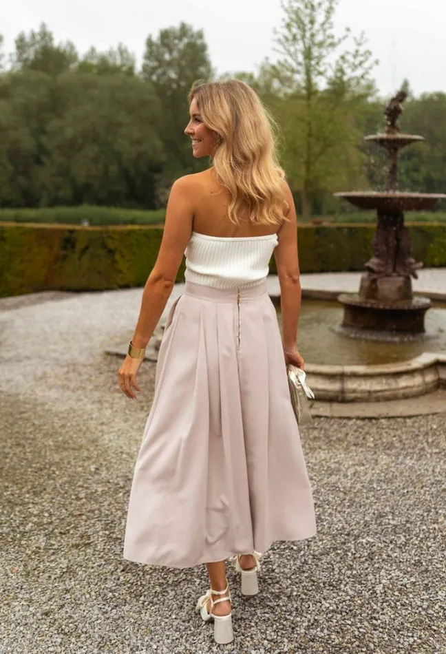 Women039s Clothing Skirts Easy Clothes Beige Marianne Skirt Women039s Clothing Skirts Easy Clothes Beige Marianne Skirt