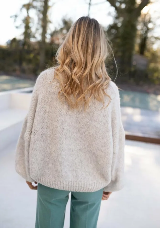 Women039s Clothing Sweaters Easy Clothes Beige Vila Sweater