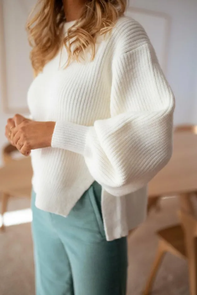 Women039s Clothing Sweaters Easy Clothes Ecru Zack Sweater