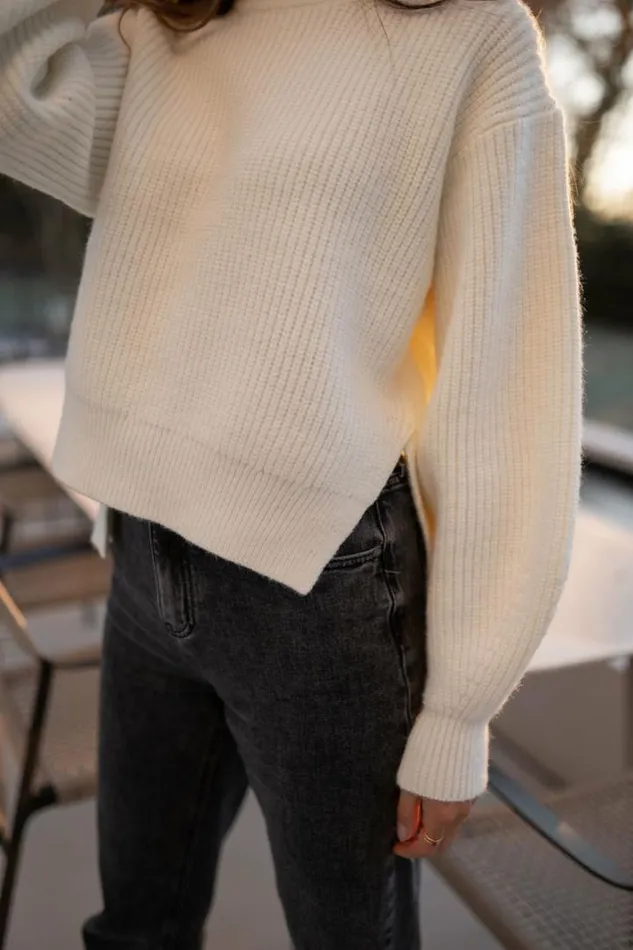 Women039s Clothing Sweaters Easy Clothes Ecru Zack Sweater