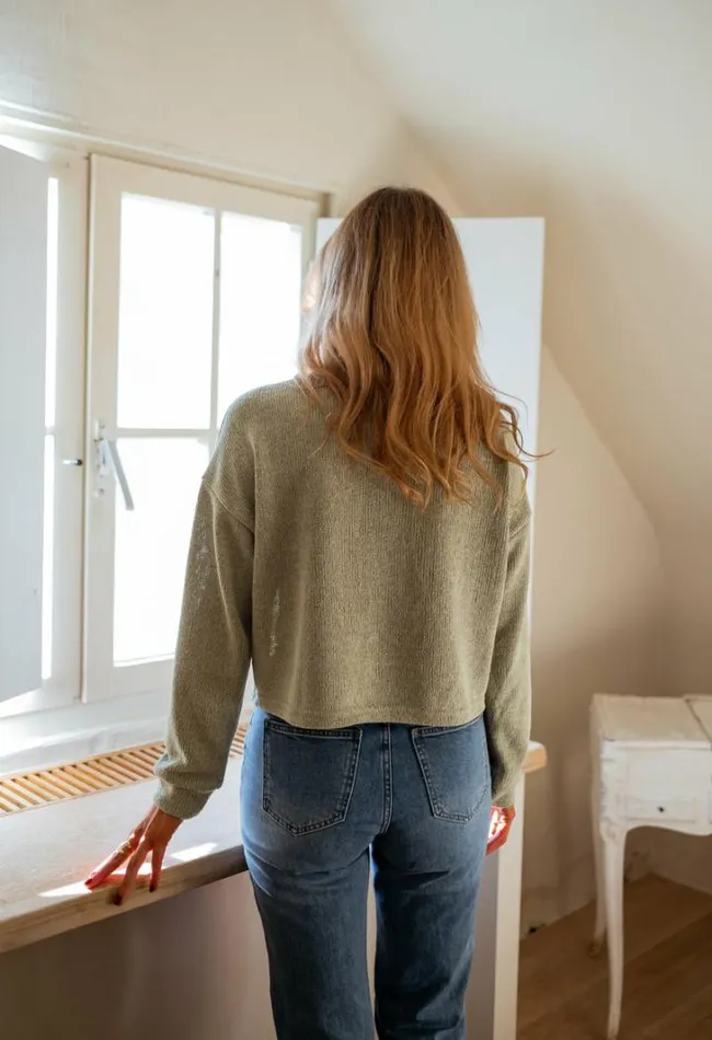Women039s Clothing Sweaters Easy Clothes Green Dixie Sweater Green
